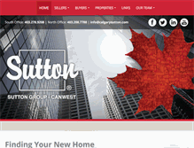 Tablet Screenshot of calgarysutton.com